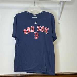 Majestic Boston Red Sox Logo Tee- M‎